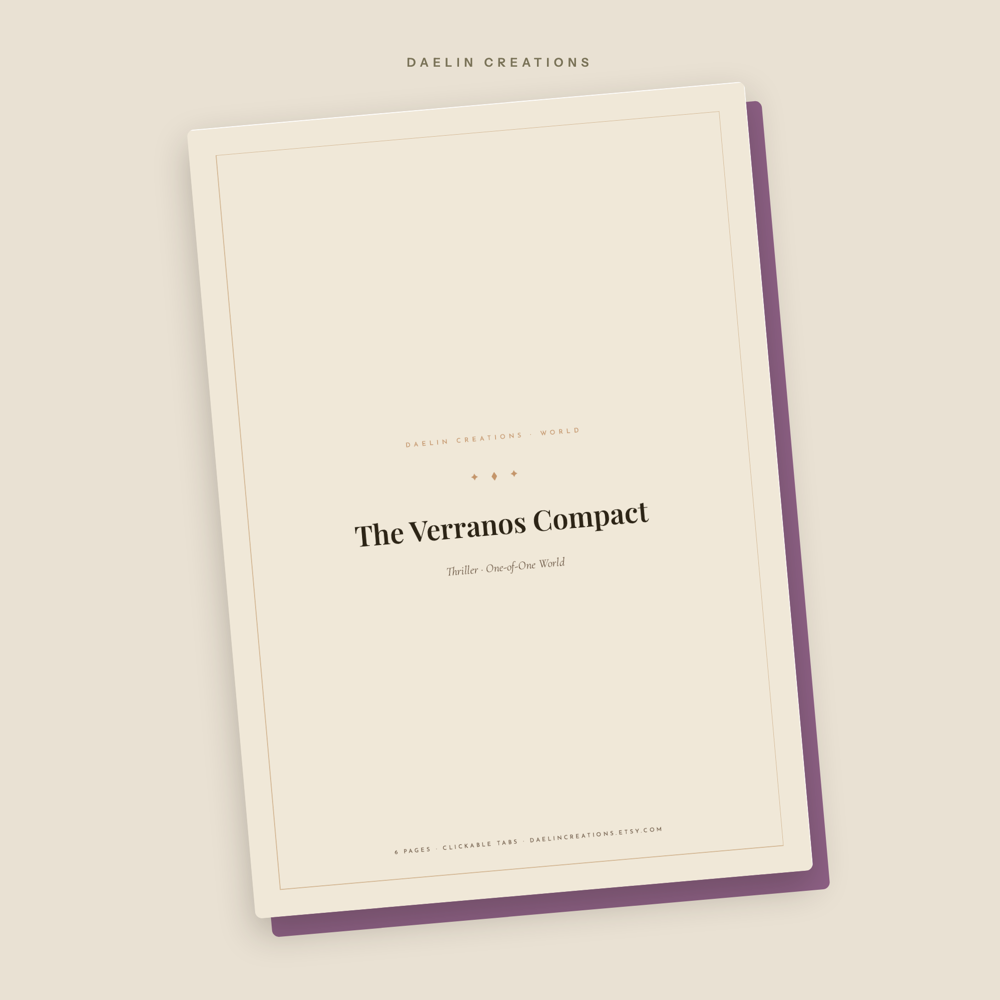 Thriller World Bible — image 2