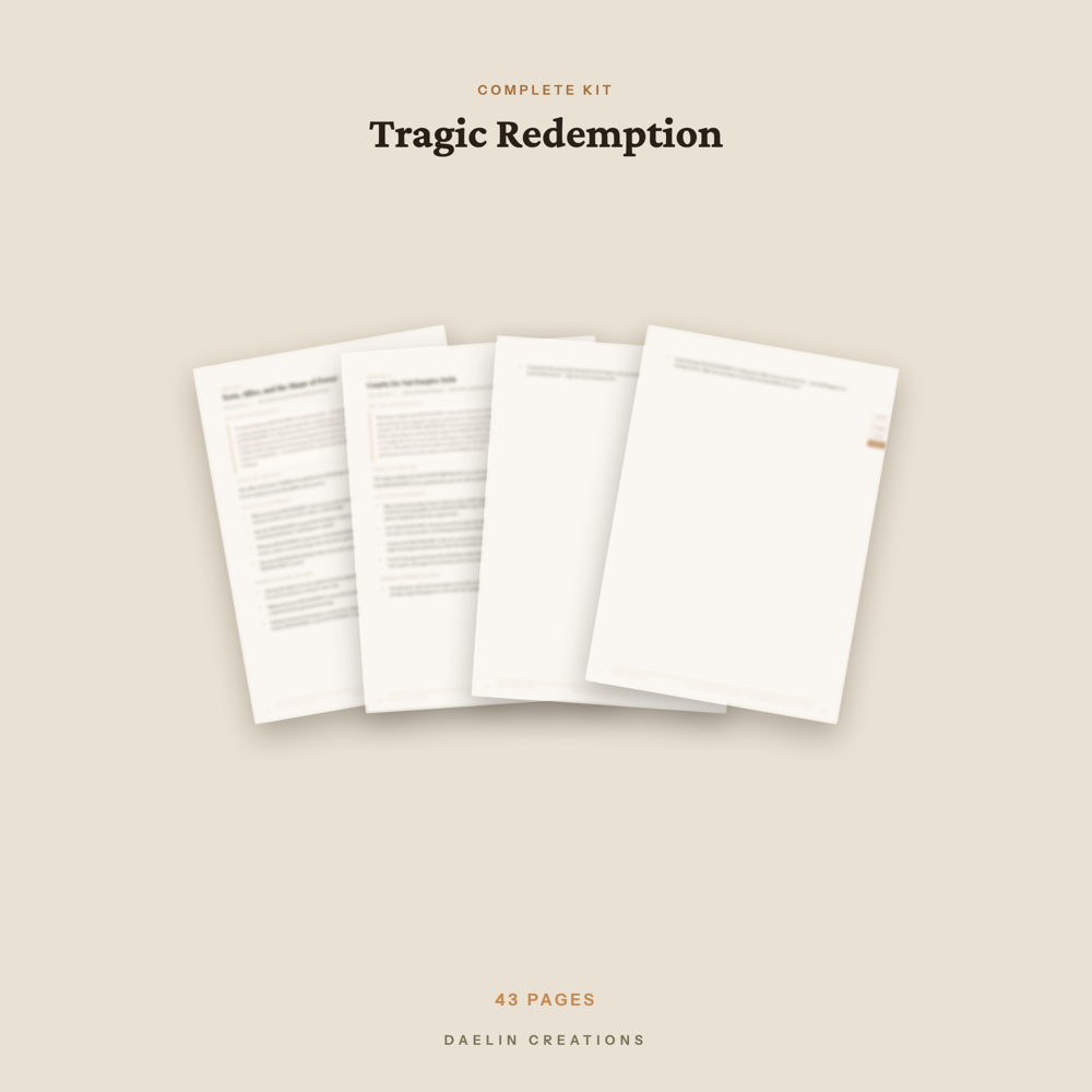 Tragic Redemption Story Outline — image 3