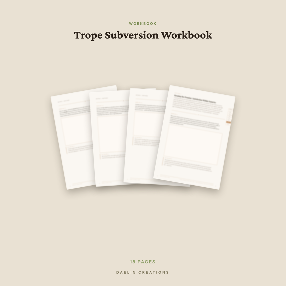 Trope Subversion Workbook for Romance Writers — image 3