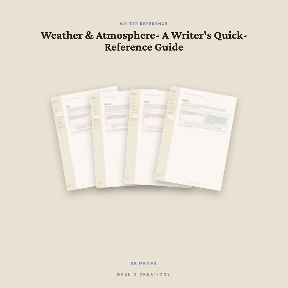 Weather & Atmosphere Writing Guide — image 3