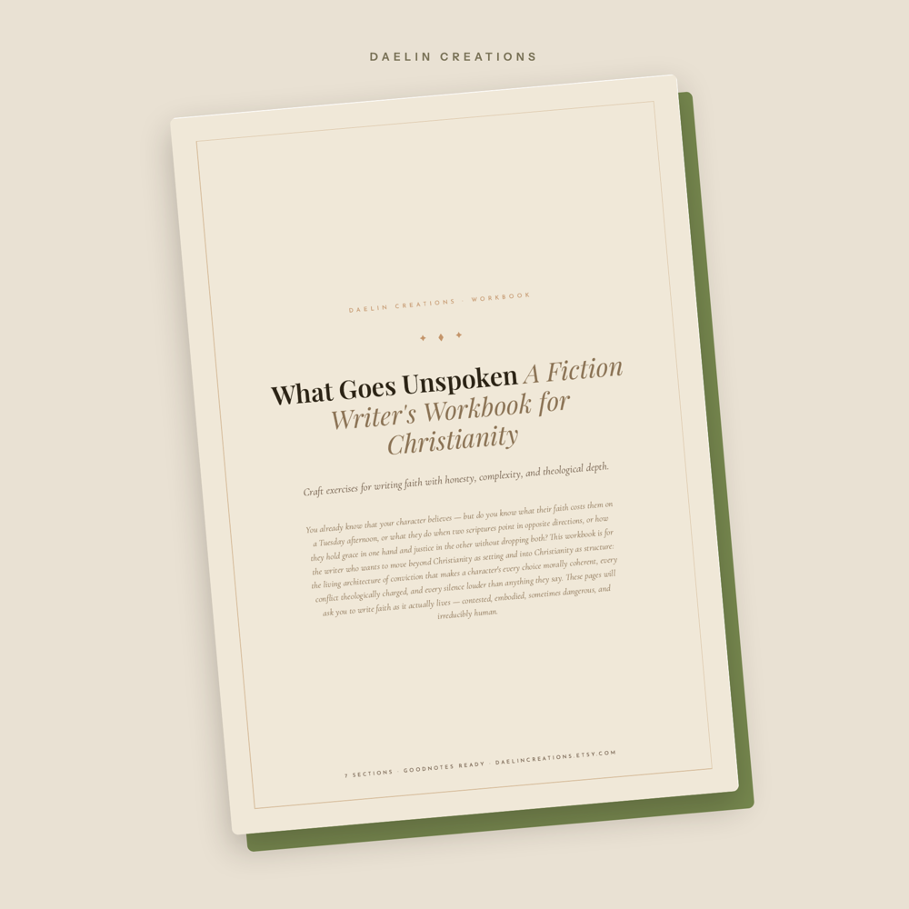 Christian Fiction Writing Workbook — image 2