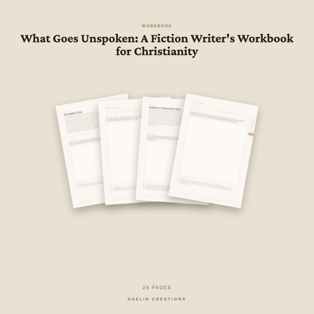 Christian Fiction Writing Workbook — image 3
